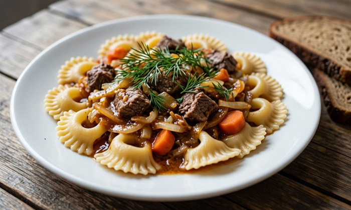 Featured image of post Макароны с тушенкой: простой рецепт на скорую руку